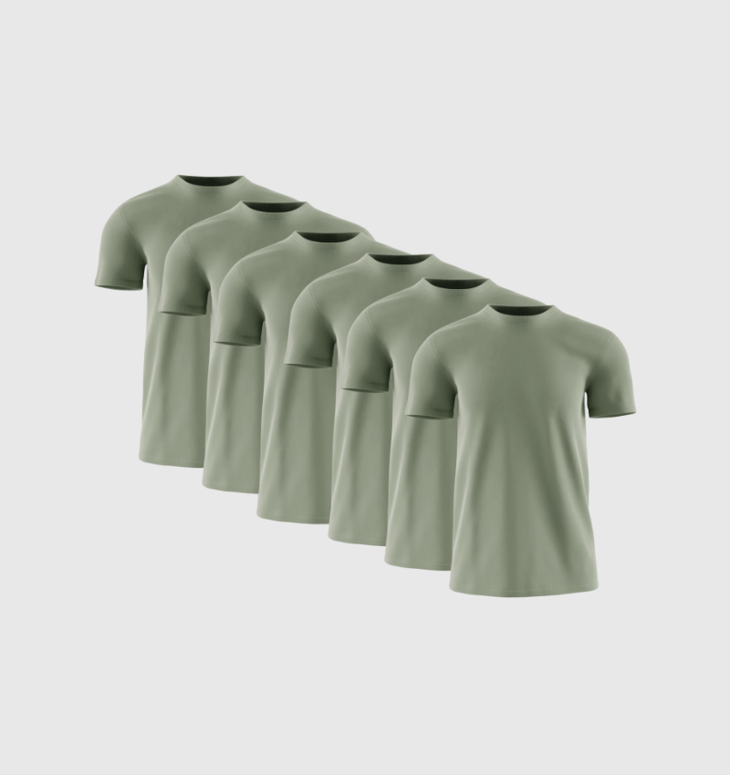 Pack de 6 - Kaki