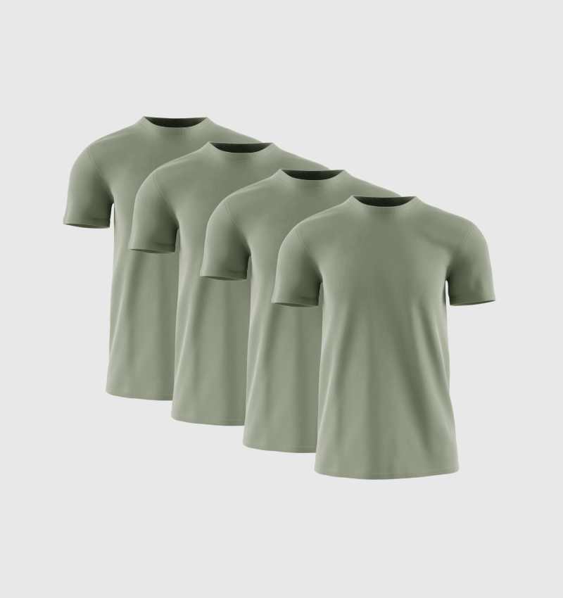 Pack de 4 - Kaki